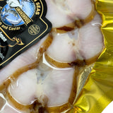 Seven Seas - Atlantic Salmon • Paddlefish - cold smoked fish sliced - 8oz, pack of 2