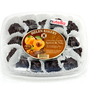 Helen Bakery - Chocolate Covered Apricot and Nuts with Nutella filling