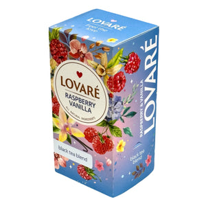 Lovare - Raspberry Vanilla (24 tea bags)