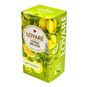 Lovare - Citrus Melissa (24 tea bags)