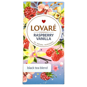 Lovare - Raspberry Vanilla (24 tea bags)