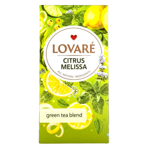 Lovare - Citrus Melissa (24 tea bags)