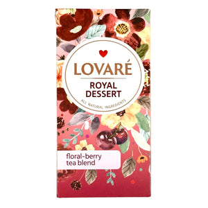 Lovare - Royal Dessert (24 tea bags)