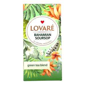 Lovare - Bahamian Soursop (24 tea bags)