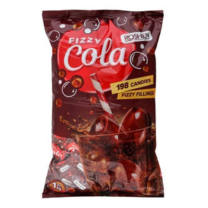 Roshen - Fizzy Boom - Sour Caramel Candy, Cola Flavour