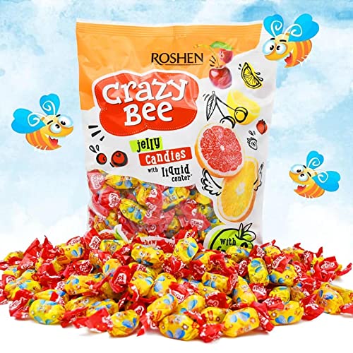 Roshen - Crazy Bee - Jelly Candies with 6 Different Fruit Flavors