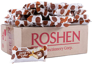 Roshen - Lazy Cow - Gourmet Wafer Sweets in Milk Chocolate