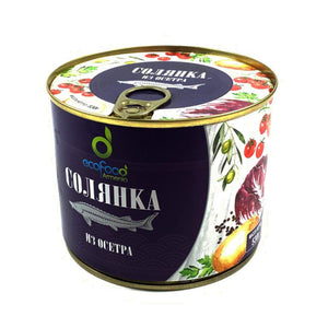 Eco Food - Solyanka - Sturgeon Soup with Olives