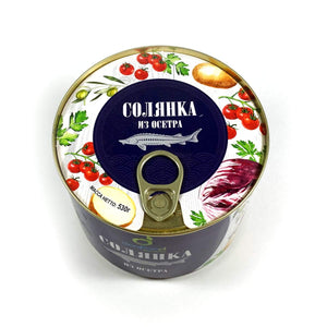 Eco Food - Solyanka - Sturgeon Soup with Olives