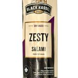 Piller's, Black Kassel - Zesty - Dry Aged Pork Salami Sausage