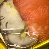 Seven Seas - Salmon • Escolar • Sturgeon • Steelhead - cold smoked assorted fish sliced