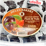 Helen Bakery - Chocolate Covered Plum and Nuts with Nutella filling
