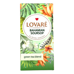 Lovare - Bahamian Soursop (24 tea bags)