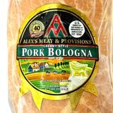 Alex’s Meat – Pork Bologna Creamy Style, 4.5 lb