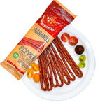 Sokolow - Dry Thin Kabanos with Pepper - Cooked, Smoked and Dried Pork Sausage, Polish Traditional Meat