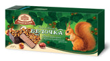 Red October - Belochka (Squirrel) - Wafer Chocolate Cake with Hazelnuts
